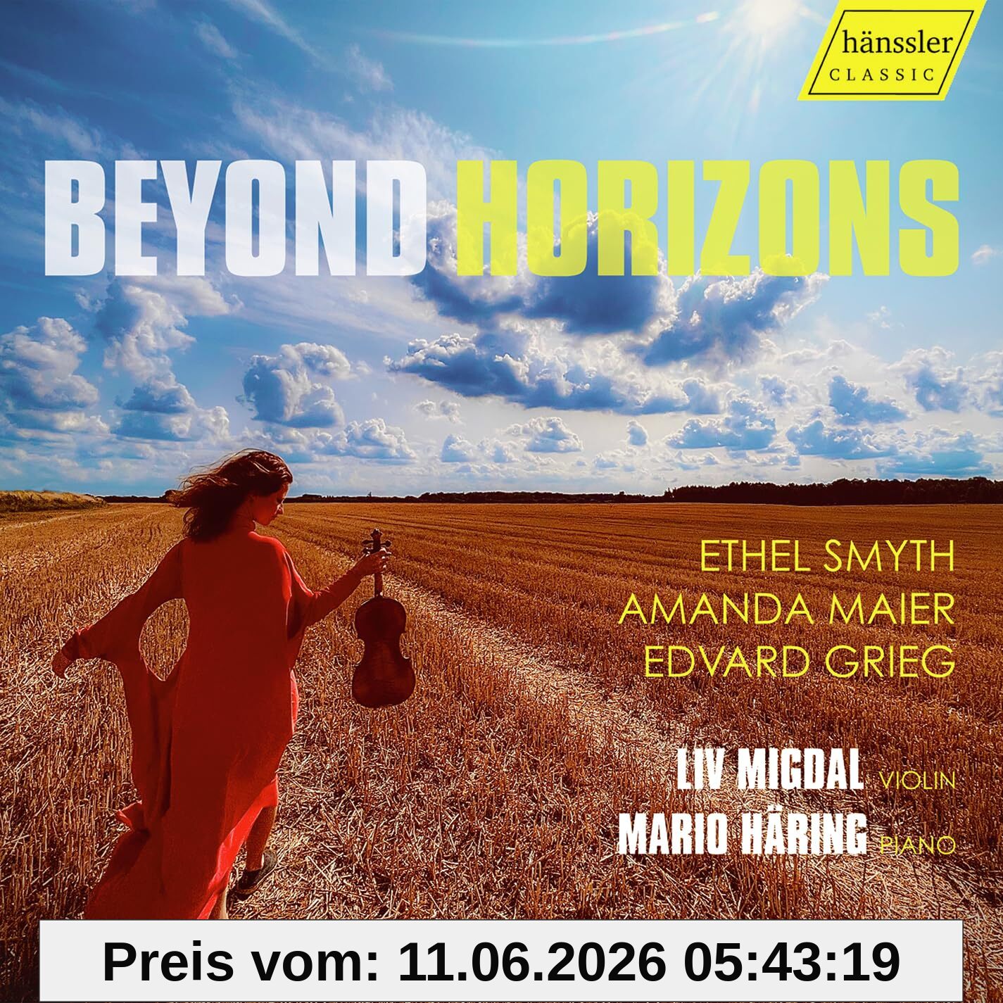 Behond Horizons/Oeuvres pour Violon et Piano