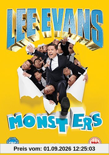Lee Evans - Monsters Live [EN] DVD] (Keine deutsche Version)