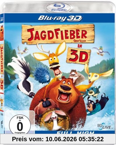 Jagdfieber (3D Version) [3D Blu-ray]