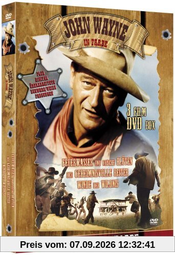 John Wayne in Farbe - Digital remasterte Holzbox Edition 1 (3 Filme)