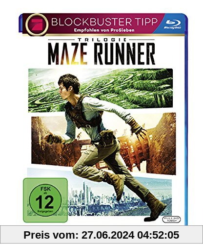 Maze Runner Trilogie [Blu-ray]