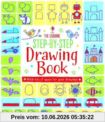 Step-by-step drawing book