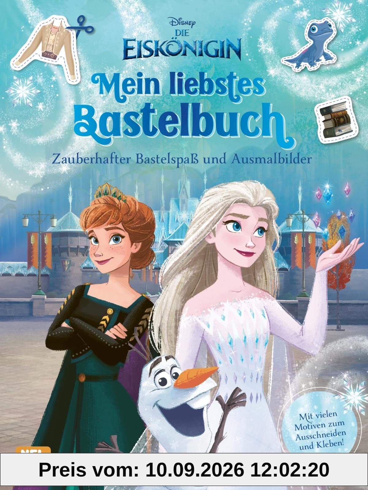 Disney Die Eiskönigin: Mein liebstes Bastelbuch - Zauberhafter Bastelspaß und Ausmalbilder: Mit vielen Motiven zum Ausschneiden und Kleben | Für ... Die Eiskönigin: Jetzt schon ein Klassiker!)