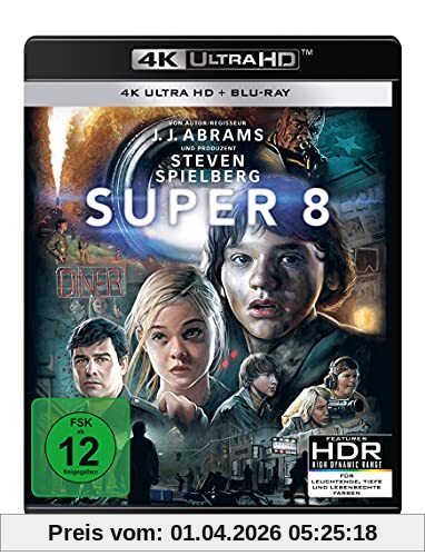 Super 8 (4K Ultra HD) (+ Blu-ray 2D)