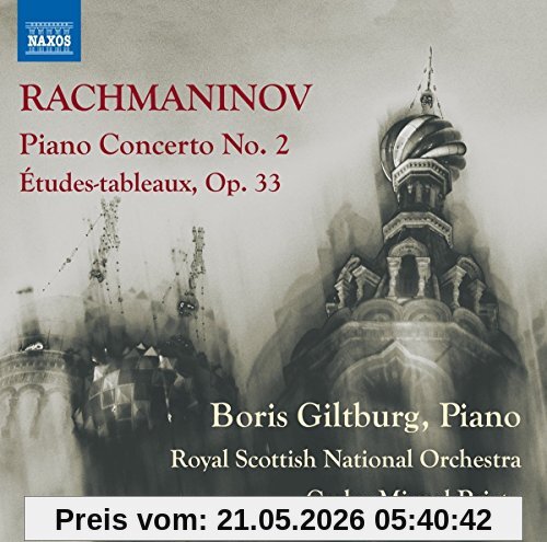 Boris Giltburg Rachmaninow, Klavierkonzert Nr. 2 / Etudes-Tableaux