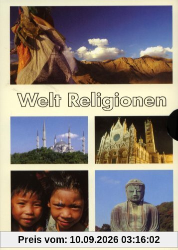 Weltreligionen - Christentum / Islam / Hinuismus / Buddhismus / Judentum - 5 DVD Box