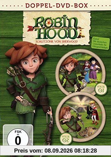 Robin Hood: Schlitzohr von Sherwood - Doppel-Box [2 DVDs]
