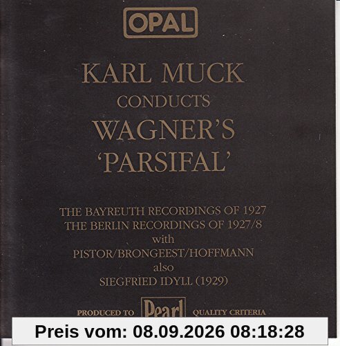 Karl Muck Conducts Wagner's Parsifal
