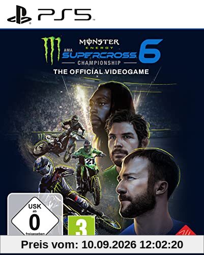 Monster Energy Supercross - The Official Videogame 6 (PlayStation 5)
