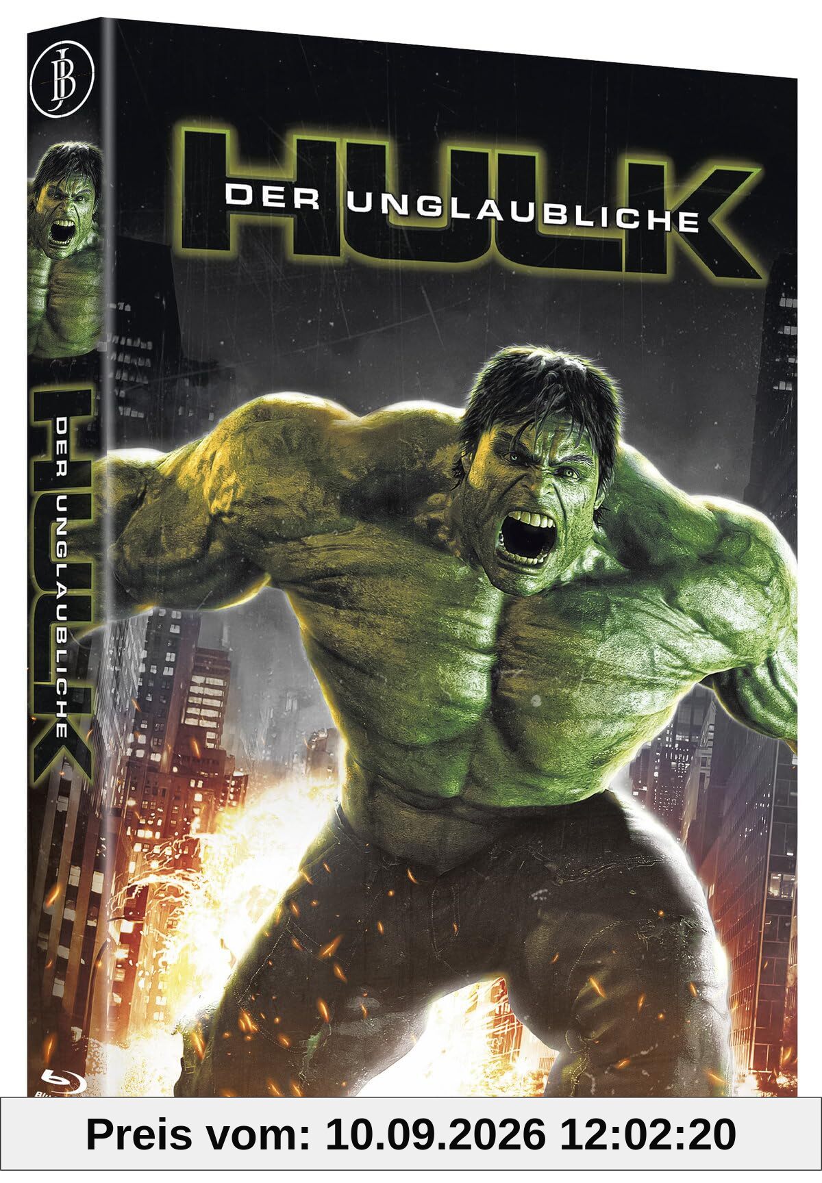 Der unglaubliche Hulk - Mediabook- Limitiert auf 250 Stück - Cover D (4K Ultra HD) (+ Blu-ray)