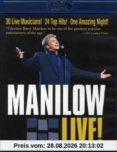 Barry Manilow - Manilow Live! [Blu-ray]