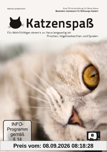 Katzenspaß: Gute TV-Unterhaltung für Deine Katze