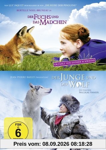 Der Fuchs und das Mädchen & Der Junge und der Wolf / Doppel-DVD
