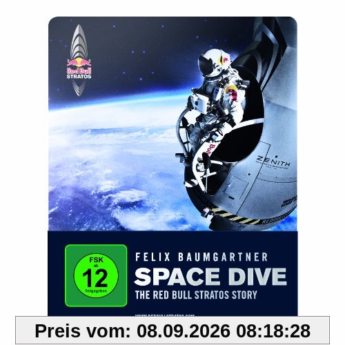 Space Dive - The Red Bull Stratos Story (Steelbook Edition) (Blu-ray + DVD + Digital Copy) [Blu-ray]