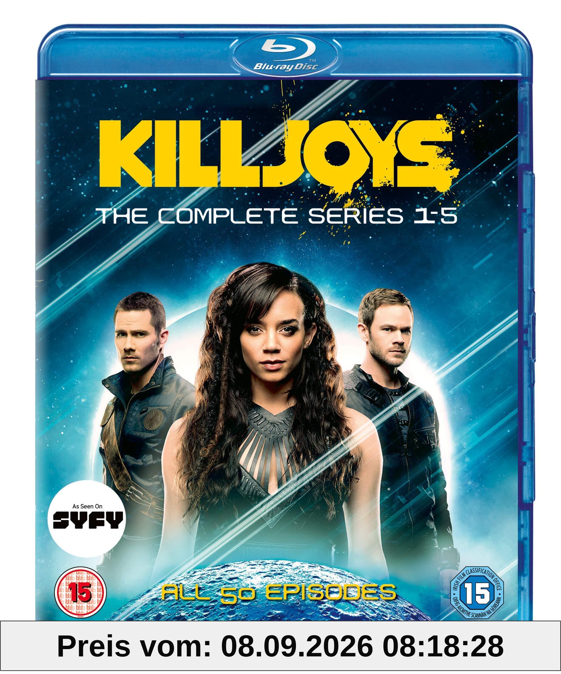 Killjoys Season 1-5 [Blu-ray] [2019] [Region Free]