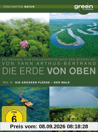 Die Erde von Oben - TV Serie Teil 4: Große Flüsse und der Wald [2 DVDs]