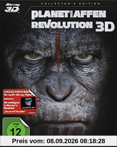 Planet der Affen - Revolution [3D Blu-ray] [Collector's Edition]