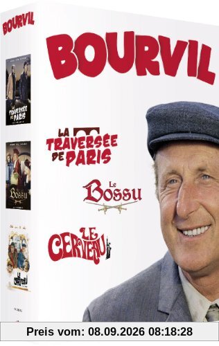 Coffret bourvil : le cerveau ; le bossu ; la traversée de paris [FR Import]
