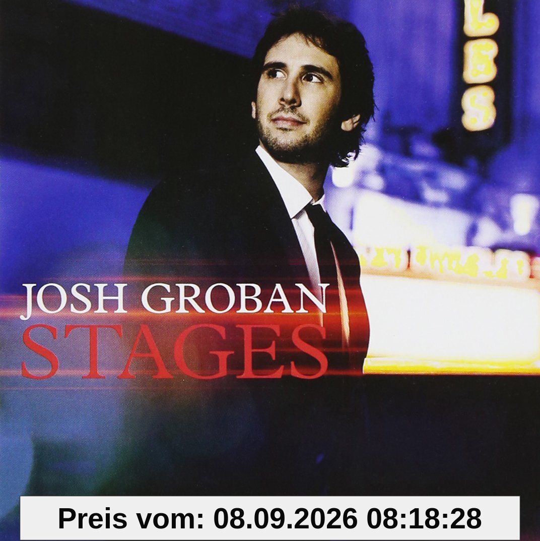 JOSH GROBAN Stages CD Target Exclusive With 2 Extra Songs