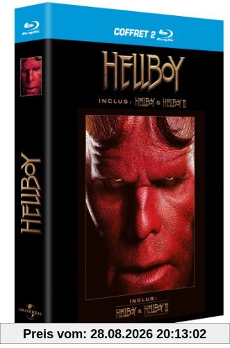 Hellboy 1 et 2 : coffret 2 Blu-ray [Blu-ray] [FR Import]