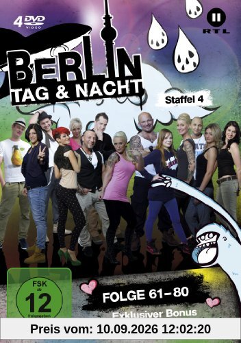 Berlin - Tag & Nacht - Staffel 4/Folge 61-80 [4 DVDs]