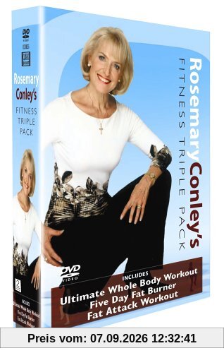 Rosemary Conley - Triple Pack Collection [3 DVDs] [UK Import]