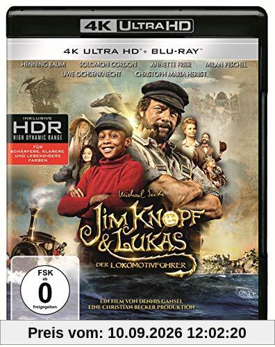 Jim Knopf & Lukas der Lokomotivführer (4K Ultra HD) ( + Blu-ray 2D)