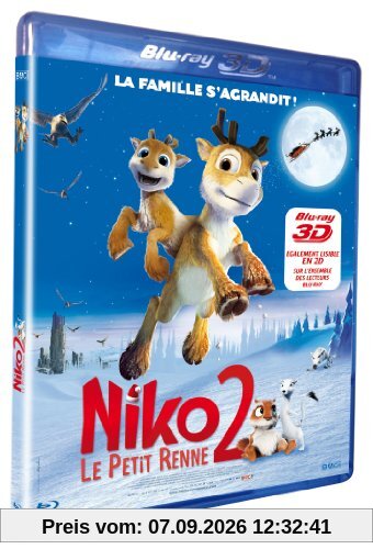 Niko le petit renne 2 [Blu-ray] [FR Import]