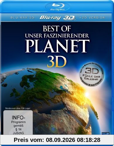 Best Of Unser faszinierender Planet (inkl. 2D-Version) [3D Blu-ray] [Collector's Edition]