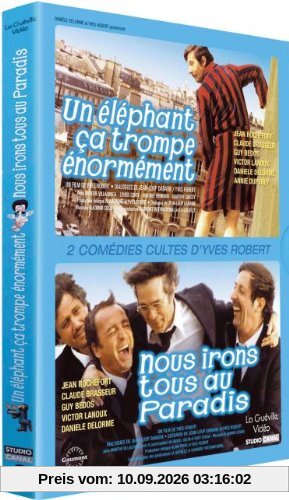 Un éléphant ça trompe énormément / Nous irons tous au paradis - Edition Collector 3 DVD [FR Import]