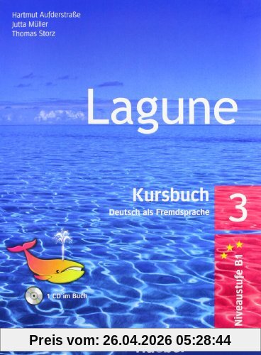 Lagune 3: Deutsch als Fremdsprache / Kursbuch mit Audio-CD