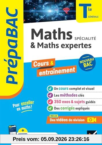 Maths spécialité & maths expertes, terminale générale : nouveau bac