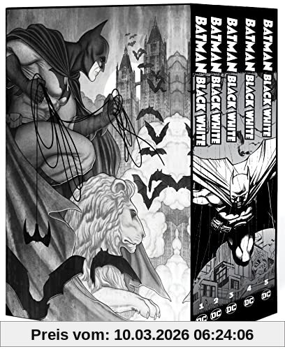 Various Batman Black And White Box Set