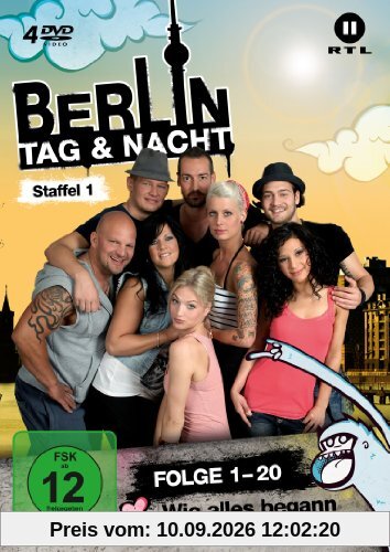 Berlin - Tag & Nacht - Staffel 01 (Folge 1-20) [4 DVDs]