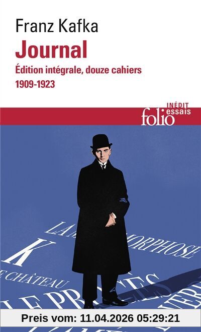 Journal : édition intégrale, douze cahiers, 1909-1923