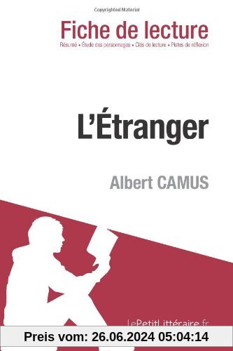L'Étranger de Albert Camus (Fiche de lecture)
