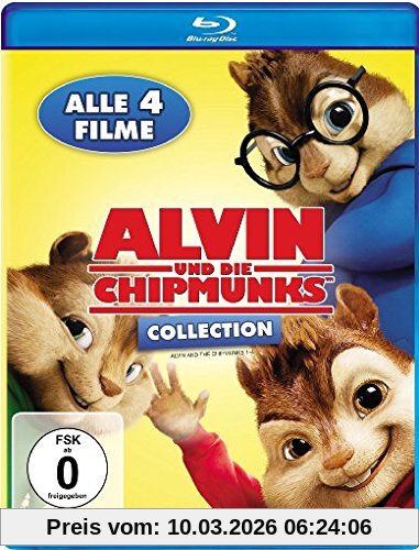 Jason Lee Alvin Und Die Chipmunks Collection - Teil 1-4 [Blu-ray]