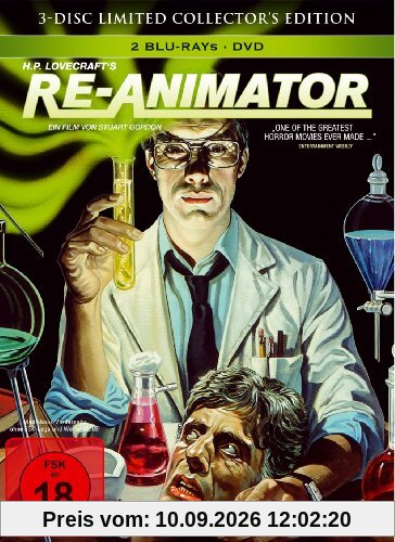 Re-Animator (3-Disc Limited Collector's Edition) [Blu-ray] [Limited Edition]