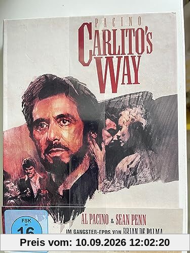 Carlito's Way - 4K Mediabook + Blu-ray - Limitierte nummerierte Auflage + Spotlack-Veredelung - Limited Edition
