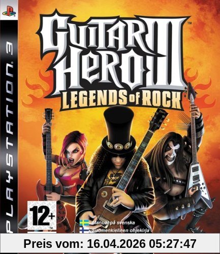 Guitar Hero III - Legends of Rock - Game Only (Sony PS3) [Import UK]