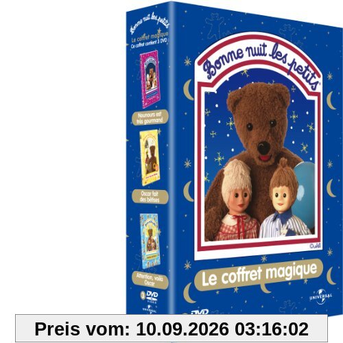 Bonne nuit les petits : nounours est très gourmand ; Oscar fait des bêtises ; Attention voilà Oscar [FR Import] [3 DVDs]