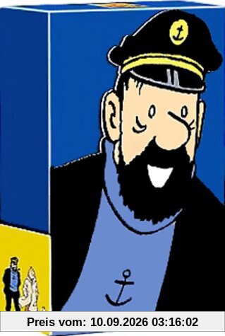 Les Aventures de Tintin : Capitaine Haddock - Coffret 6 DVD : Le Crabe aux pinces d'or / Coke en stock / Le Secret de la Licorne / Le Trésor de Rackham le Rouge / Tintin au Tibet / Vol 714 pour Sidney