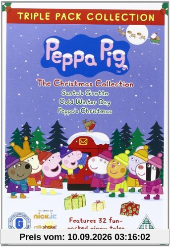 Peppa Pig Triple - The Christmas Collection 3 Disc (Vol 7,9 & 13) [3 DVDs] [UK Import]