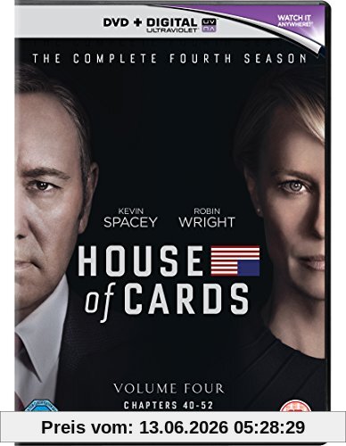 Kevin Spacey House Of Cards - Season 04 [4 DVDs] [Uk Import]