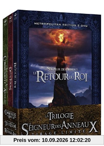 Coffret Trilogie le seigneur des anneaux - Edition Limitée- Version longue [FR Import]