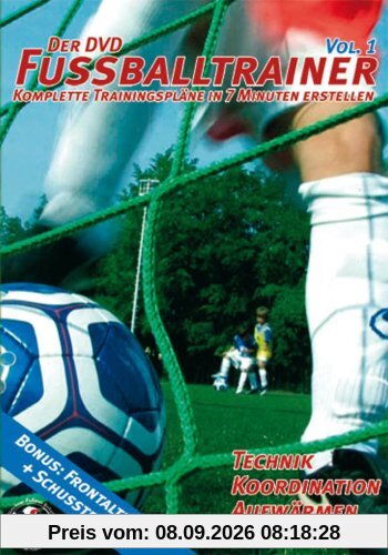 Der DVD Fussballtrainer Vol.1 / Neue Fußballübungen im Fußballtraining (DVD)