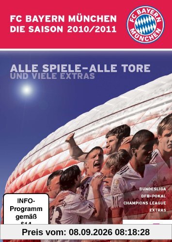 FC Bayern München - Saison 2010/2011/Alle Spiele - Alle Tore