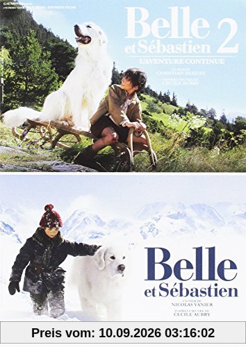 Coffret belle et sebastien : belle et sebastien ; belle et sebastien 2 - l'aventure continue [FR Import]
