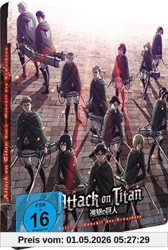 Attack on Titan - Anime Movie Teil 3: Gebrüll des Erwachens - Steelcase (Limited Edition) [Blu-ray]