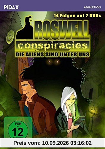 Roswell Conspiracies, Vol. 1 / Die ersten 14 Folgen der spannenden Mystery-Science-Fiction-Serie (Pidax Animation) [2 DVDs]